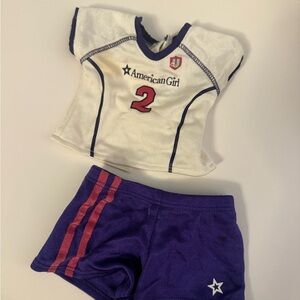 American Girl Doll Soccer outfit